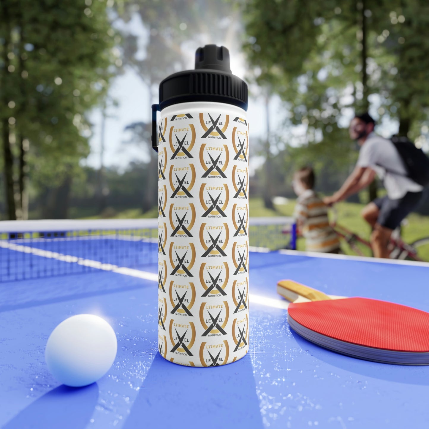 Stainless Steel Water Bottle, Sports Lid