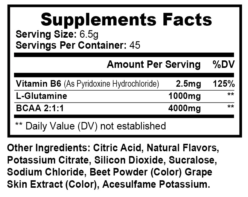 BCAA Shock (Fruit Punch)