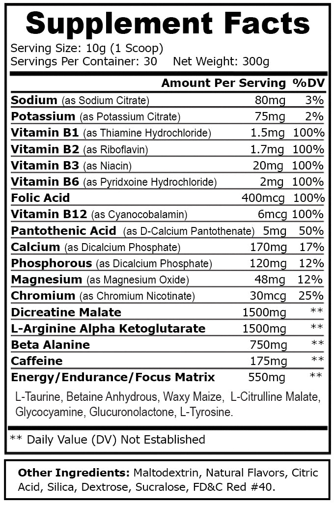 Nitric Shock- Fruit Punch